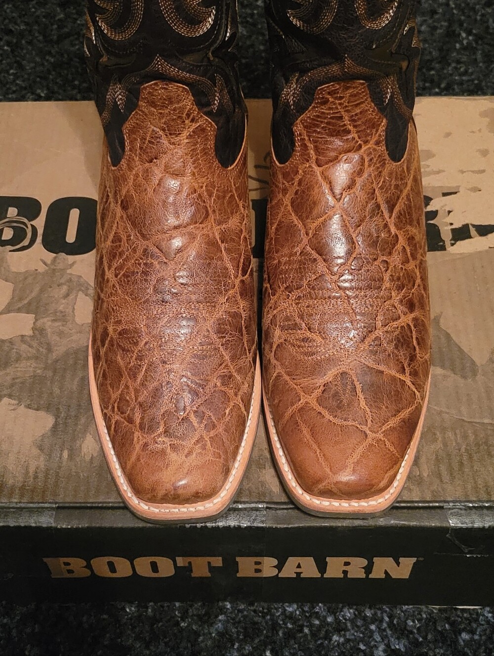 Ariat Men's Two-Tone Brown Western Cowboy Boots